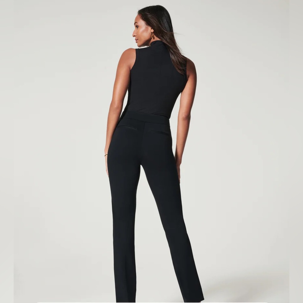❄️ ❄️ Spanx black 20254 The Perfect Pant, Slim Straight - Picture 2 of 4